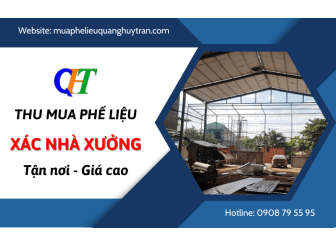 Quang Huy Trần - Chuyên thu mua phế liệu xác nhà xưởng giá cao